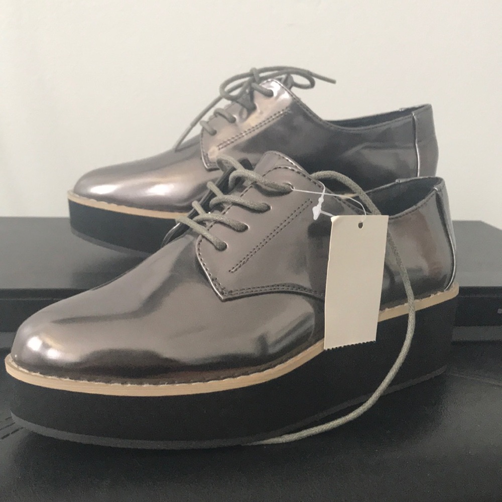 Silver shoes